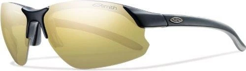 Smith Optics Parallel D-Max Sunglasses, Matte Black Frames, Polarized Gold Mirror/Ignitor/Clear Lenses 2 Smith Optics Parallel D-Max Sunglasses, Matte Black Frames, Polarized Gold Mirror/Ignitor/Clear Lenses - Image 2