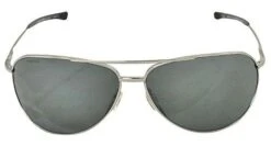 Smith Optics Rockford Sunglasses, Silver Frame, Polar Platinum Carbonic TLT Lenses
