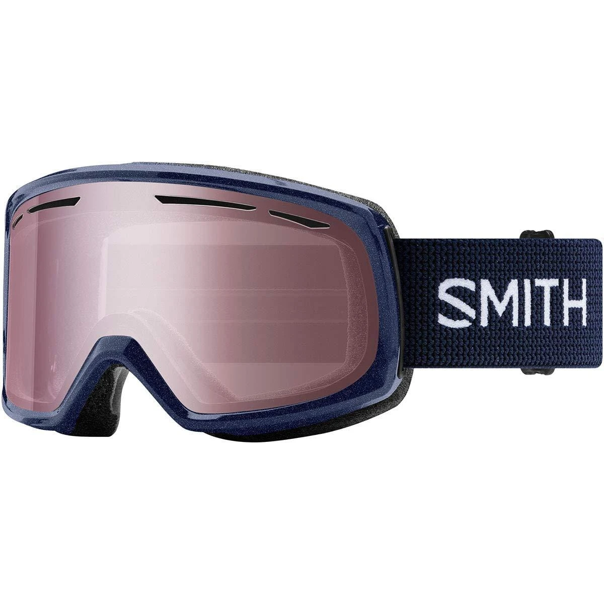 Smith Optics Drift Adult Snowmobile Goggles - Metallic Ink/Ignitor Mirror/One Size 1 Smith Optics Drift Adult Snowmobile Goggles - Metallic Ink/Ignitor Mirror/One Size