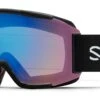 Smith Optics Squad Adult Snowmobile Goggles - Black/Chromapop Storm Rose Flash/One Size