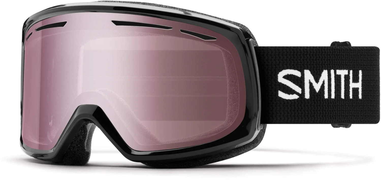 Smith Optics Womens Drift Snow Goggles Black Frame/Ignitor Mirror 1 Smith Optics Womens Drift Snow Goggles Black Frame/Ignitor Mirror