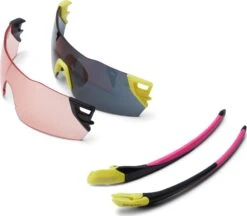 SMITH OPTICS Attack Sunglasses|-|Lunettes De Soleil Attack -Smith Optics Shop STH 200422 7E 7EStudio 20Detail 20Matte 20Citron 20 20Chromapop 20Sun 20Black