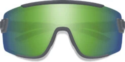 SMITH OPTICS Wildcat ChromaPop Mirror Sunglasses - Unisex|-|Lunettes De Soleil Miroir ChromaPop Wildcat - Unisexe -Smith Optics Shop STH 20151609Q990K 7E 7EFront 20Matte 20Cement 20 20ChromaPop 20Green 20Mirror