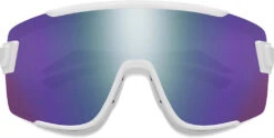 SMITH OPTICS Wildcat ChromaPop Mirror Sunglasses - Unisex|-|Lunettes De Soleil Miroir ChromaPop Wildcat - Unisexe -Smith Optics Shop STH 20151609Q990K 7E 7EFront 20White 20 20ChromaPop 20Violet 20Mirror
