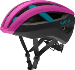 SMITH OPTICS Network Mips Bike Helmet|-|Casque à Vélo Network Mips -Smith Optics Shop STH HB18 UNMIPS 7EMatte 20Hibiscus 20 20Black 20Teal