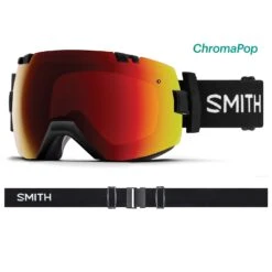 SMITH OPTICS I/OX Ski Goggles|-|Lunettes De Ski I/OX -Smith Optics Shop STH IL7CP 7EBlack 20 20Chromapop 20Sun 20Red 20Mirror