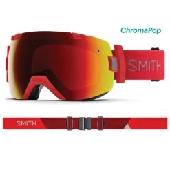 SMITH OPTICS I/OX Ski Goggles|-|Lunettes De Ski I/OX -Smith Optics Shop STH IL7CP 7ERise 20 20Chromapop 20Sun 20Red 20Mirror