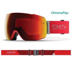 SMITH OPTICS I/O Mag Ski Goggles|-|Lunettes De Ski I/O Mag -Smith Optics Shop STH IM7CP 7ERise 20 20Chromapop 20Sun 20Red 20Mirror