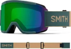 SMITH OPTICS Squad Ski Goggles|-|Lunettes Ski Squad -Smith Optics Shop STH M006682 7ESpruce 20 20Safari 20 20Chromapop 20Everyday 20Green 20Mirror
