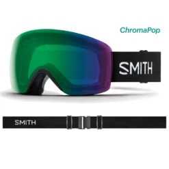 SMITH OPTICS Skyline Ski Goggles|-|Lunettes Ski Skyline -Smith Optics Shop STH SKY6CP 7EBlack 20 20Chromapop 20Everyday 20Green 20Mirror