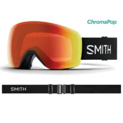 SMITH OPTICS Skyline Ski Goggles|-|Lunettes Ski Skyline -Smith Optics Shop STH SKY6CP 7EBlack 20 20Chromapop 20Everyday 20Red 20Mirror