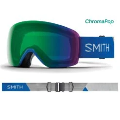 SMITH OPTICS Skyline Ski Goggles|-|Lunettes Ski Skyline -Smith Optics Shop STH SKY6CP 7EImperial 20Blue 20 20Chromapop 20Everyday 20Green 20Mirror