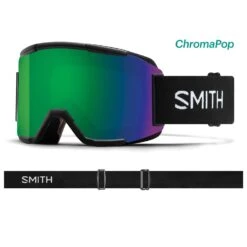 SMITH OPTICS Squad Ski Goggles|-|Lunettes De Ski Squad -Smith Optics Shop STH SQD2CP 7EBlack 20 20Chromapop 20Sun 20Green 20Mirror