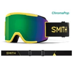 SMITH OPTICS Squad Ski Goggles|-|Lunettes De Ski Squad -Smith Optics Shop STH SQD2CP 7ECitron 20Glow 20 20Chromapop 20Sun 20Green 20Mirror
