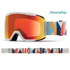 SMITH OPTICS Squad Ski Goggles|-|Lunettes De Ski Squad -Smith Optics Shop STH SQD2CP 7EEvan 20Hecox 20 20Chromapop 20Everyday 20Red 20Mirror