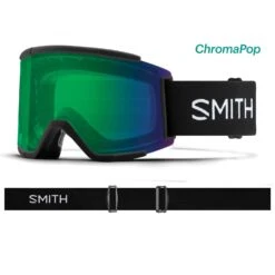 SMITH OPTICS Squad XL Ski Goggles|-|Lunettes De Ski Squad XL -Smith Optics Shop STH SQX2CP 7EBlack 20 20Chromapop 20Everyday 20Green 20Mirror