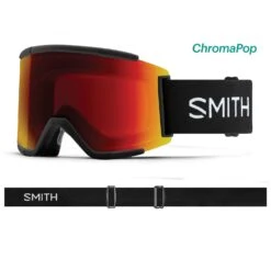 SMITH OPTICS Squad XL Ski Goggles|-|Lunettes De Ski Squad XL -Smith Optics Shop STH SQX2CP 7EBlack 20 20Chromapop 20Sun 20Red 20Mirror