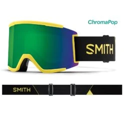 SMITH OPTICS Squad XL Ski Goggles|-|Lunettes De Ski Squad XL -Smith Optics Shop STH SQX2CP 7ECitron 20Glow 20 20Chromapop 20Sun 20Green 20Mirror