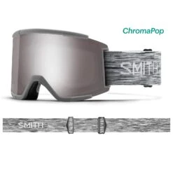 SMITH OPTICS Squad XL Ski Goggles|-|Lunettes De Ski Squad XL -Smith Optics Shop STH SQX2CP 7ECloudgrey 20 20Chromapop 20Sun 20Platinum 20Mirror