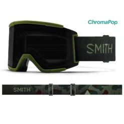 SMITH OPTICS Squad XL Ski Goggles|-|Lunettes De Ski Squad XL -Smith Optics Shop STH SQX2CP 7EMoss 20Surplus 20 20Chromapop 20Sun 20Black
