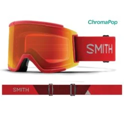 SMITH OPTICS Squad XL Ski Goggles|-|Lunettes De Ski Squad XL -Smith Optics Shop STH SQX2CP 7ERise 20 20Chromapop 20Everyday 20Red 20Mirror