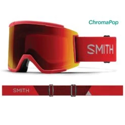 SMITH OPTICS Squad XL Ski Goggles|-|Lunettes De Ski Squad XL -Smith Optics Shop STH SQX2CP 7ERise 20 20Chromapop 20Sun 20Red 20Mirror