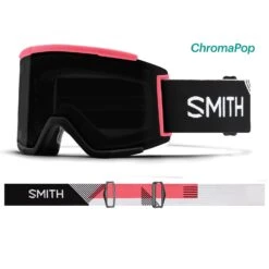SMITH OPTICS Squad XL Ski Goggles|-|Lunettes De Ski Squad XL -Smith Optics Shop STH SQX2CP 7EStrike 20 20Chromapop 20Sun 20Black