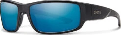 SMITH OPTICS Survey - Matte Black - Carbonic Polarized Blue Mirror Lens Sunglasses|-|Lunettes De Soleil Survey - Matte Black - Lentille Carbonic Polarisée Blue Mirror