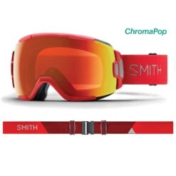SMITH OPTICS Vice Ski Goggles|-|Lunettes De Ski Vice -Smith Optics Shop STH VC6CP 7ERise 20 20Chromapop 20Everyday 20Red 20Mirror