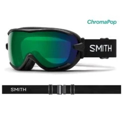 SMITH OPTICS Virtue Ski Goggles - Women's|-|Lunettes De Ski Virtue Femme -Smith Optics Shop STH VR6CPGB 7EBlack 20 20Chromapop 20Everyday 20Green 20Mirror