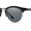 SMITH OPTICS Smith Archive Questa Sunglasses Matte Black Crystal Carbonic Polarized Gray