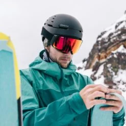 Smith Optics 4D MAG Goggles ChromaPop Sun Red Mirror - Black Frame -Smith Optics Shop smith optics 4d mag goggles chromapop sun red mirror black frame 166