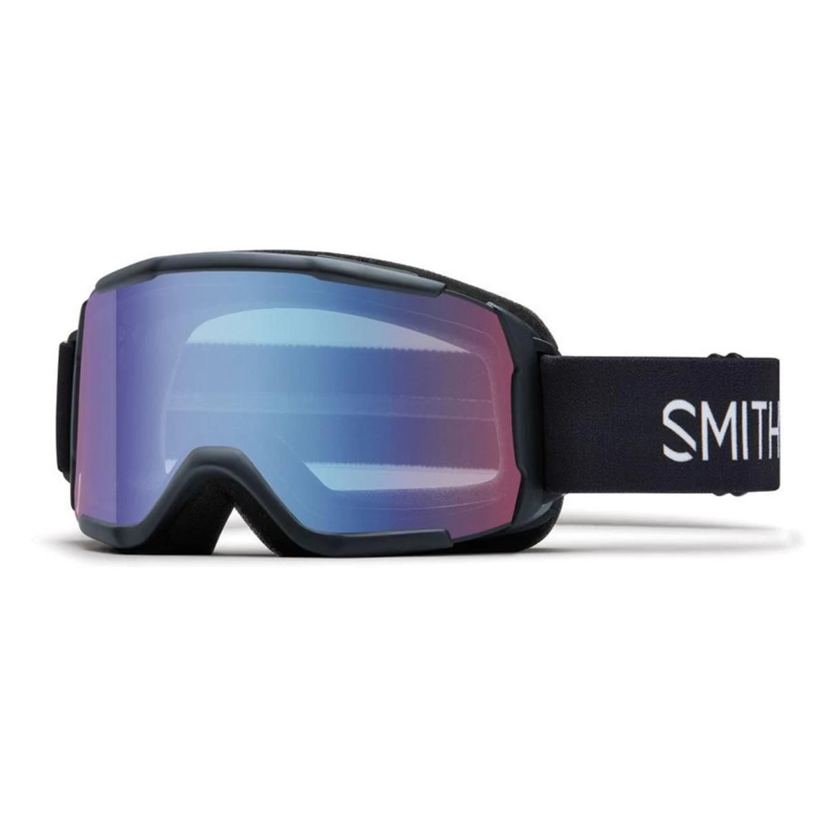 Smith Optics Daredevil Youth Goggles Blue Sensor Mirror - Black Frame 1 Smith Optics Daredevil Youth Goggles Blue Sensor Mirror - Black Frame