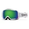 Smith Optics Grom Junior Goggles Green Sol-X Mirror - White Frame