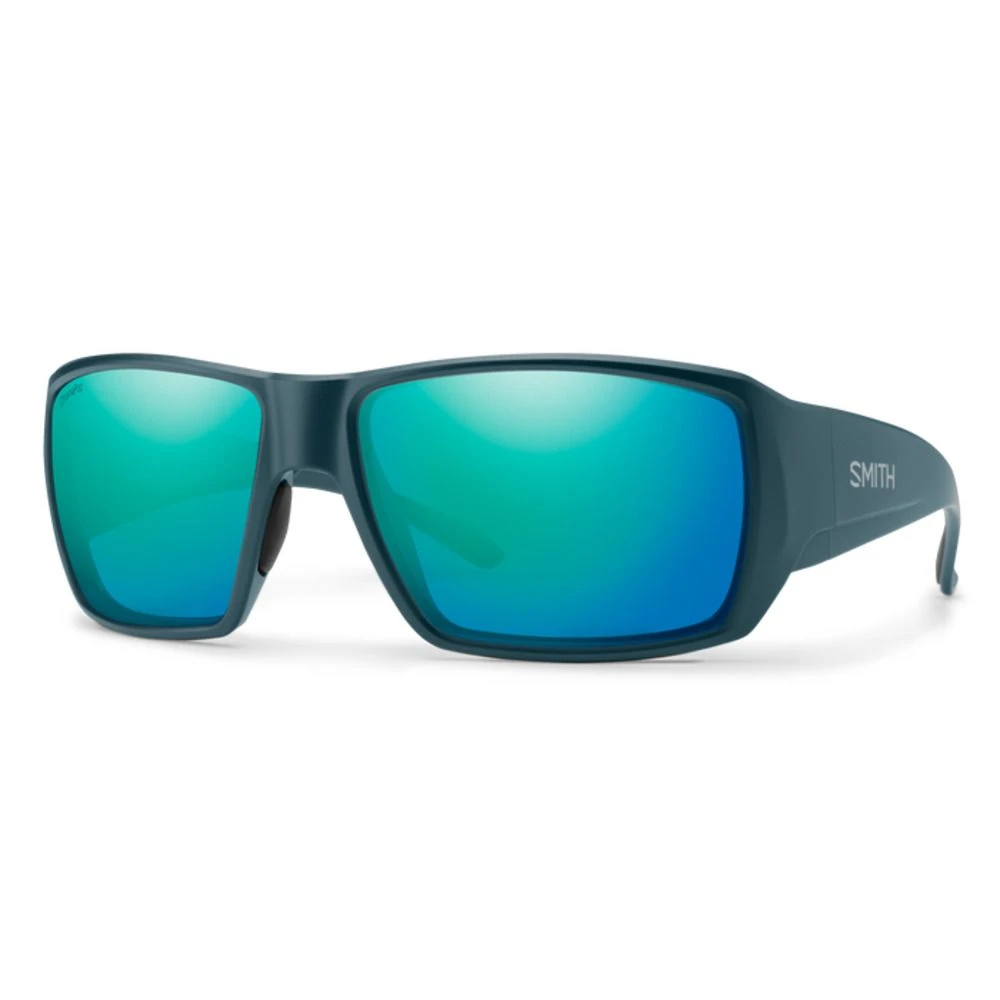 Smith Optics Guides Choice S Sunglasses ChromaPop Glass Polarized Opal Mirror - Matte Pacific Frame 1 Smith Optics Guides Choice S Sunglasses ChromaPop Glass Polarized Opal Mirror - Matte Pacific Frame