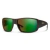 Smith Optics Guides Choice Sunglasses ChromaPop Glass Polarchromic Brown Green Mirror - Matte Tortoise Frame