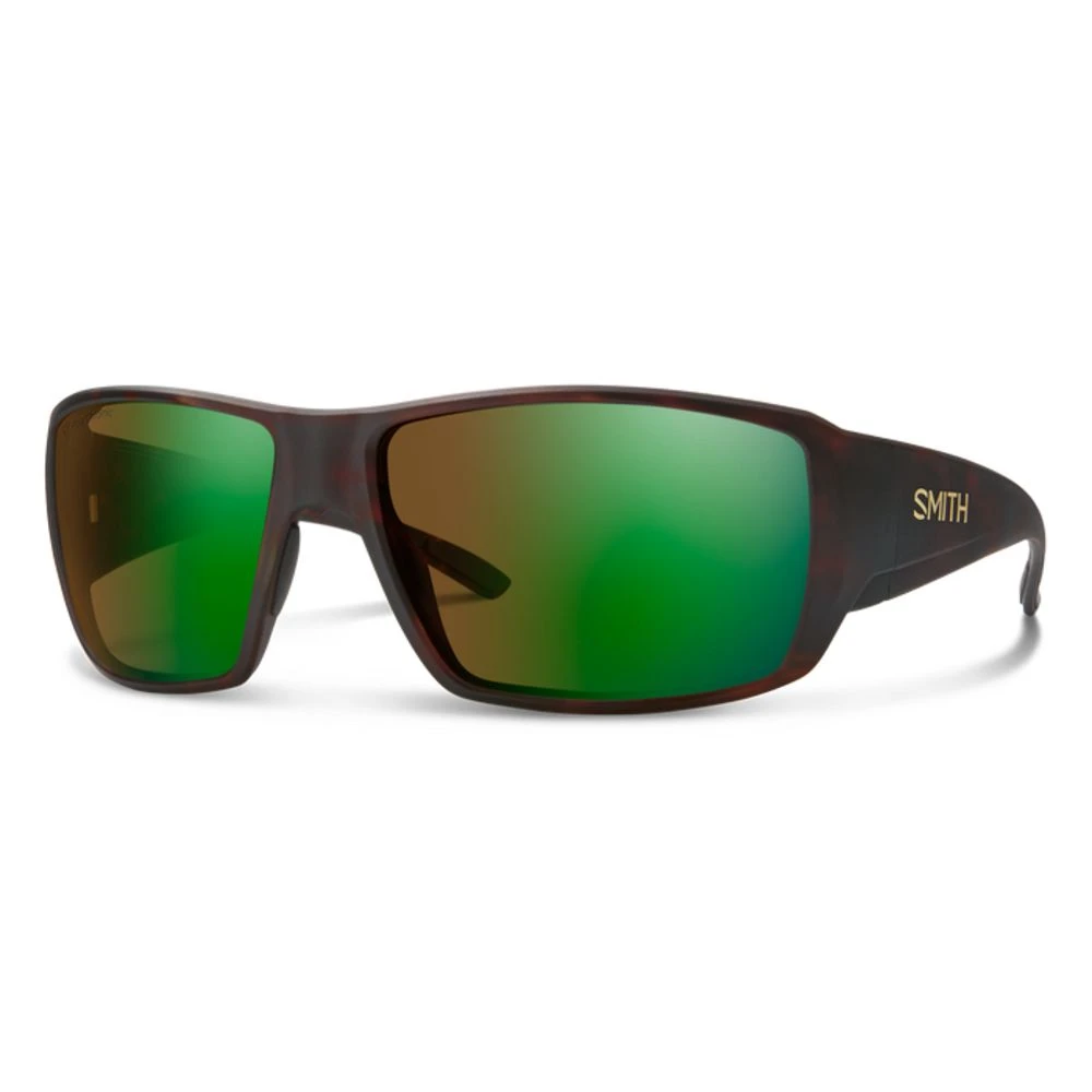 Smith Optics Guides Choice Sunglasses ChromaPop Glass Polarchromic Brown Green Mirror - Matte Tortoise Frame 1 Smith Optics Guides Choice Sunglasses ChromaPop Glass Polarchromic Brown Green Mirror - Matte Tortoise Frame