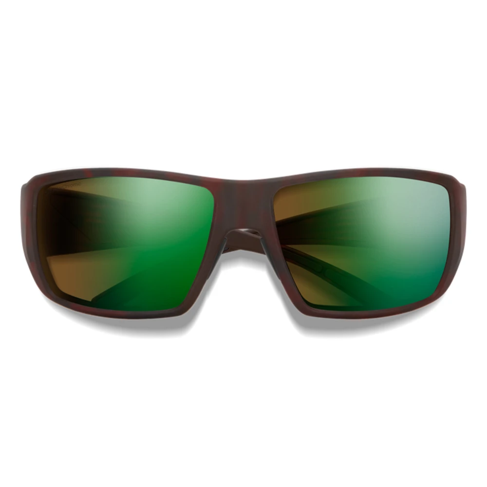 Smith Optics Guides Choice Sunglasses ChromaPop Glass Polarchromic Brown Green Mirror - Matte Tortoise Frame 2 Smith Optics Guides Choice Sunglasses ChromaPop Glass Polarchromic Brown Green Mirror - Matte Tortoise Frame - Image 2