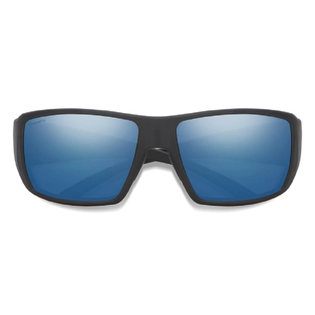 Smith Optics Guides Choice Sunglasses ChromaPop Glass Polarized Blue Mirror - Matte Black Frame 2 Smith Optics Guides Choice Sunglasses ChromaPop Glass Polarized Blue Mirror - Matte Black Frame - Image 2