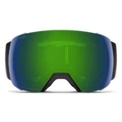 Smith Optics I/O MAG XL Goggles ChromaPop Sun Green - Black Frame -Smith Optics Shop smith optics i o mag xl goggles chromapop sun green black frame 140