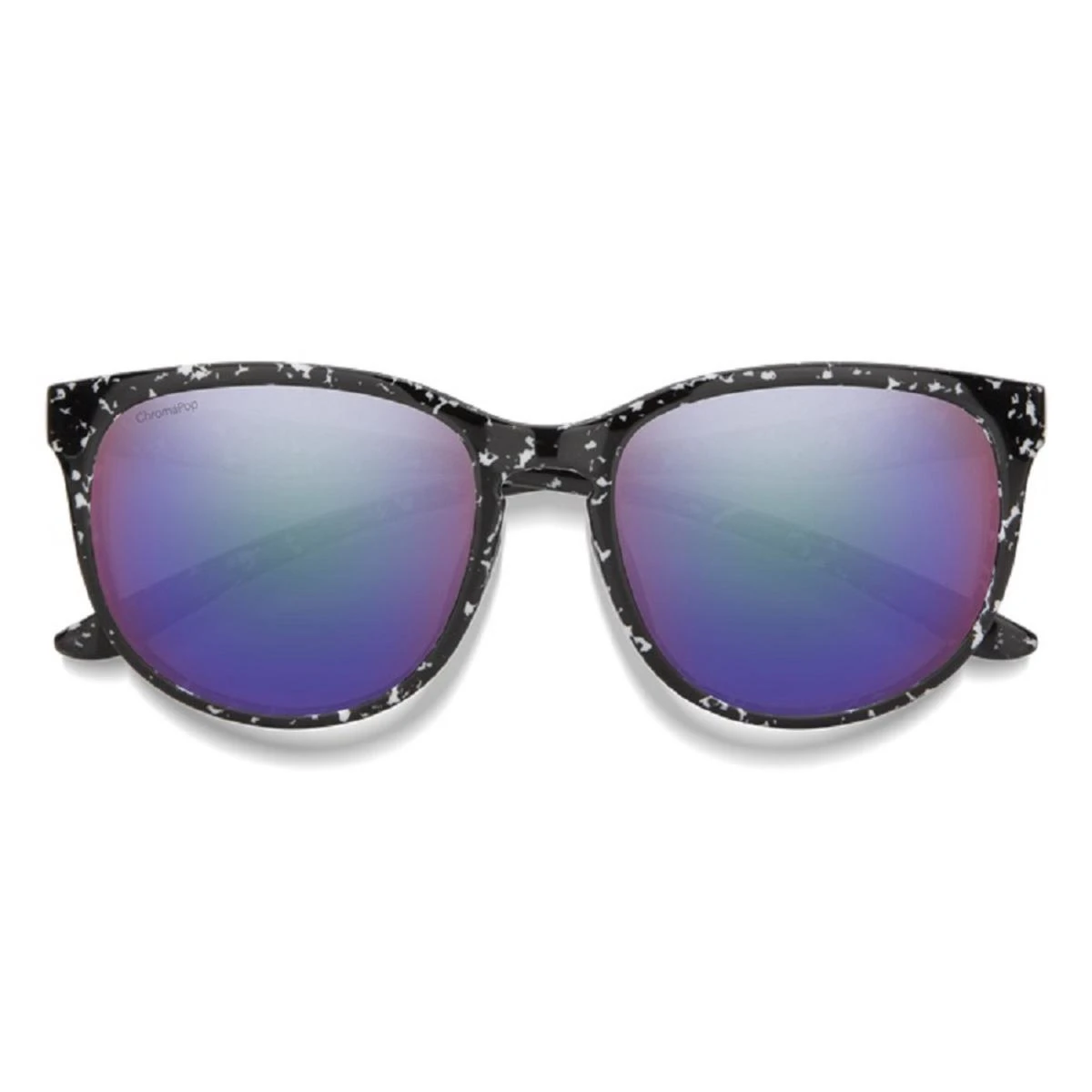 Smith Optics Lake Shasta Sunglasses ChromaPop Polarized Violet Mirror - Black Marble Frame 2 Smith Optics Lake Shasta Sunglasses ChromaPop Polarized Violet Mirror - Black Marble Frame - Image 2