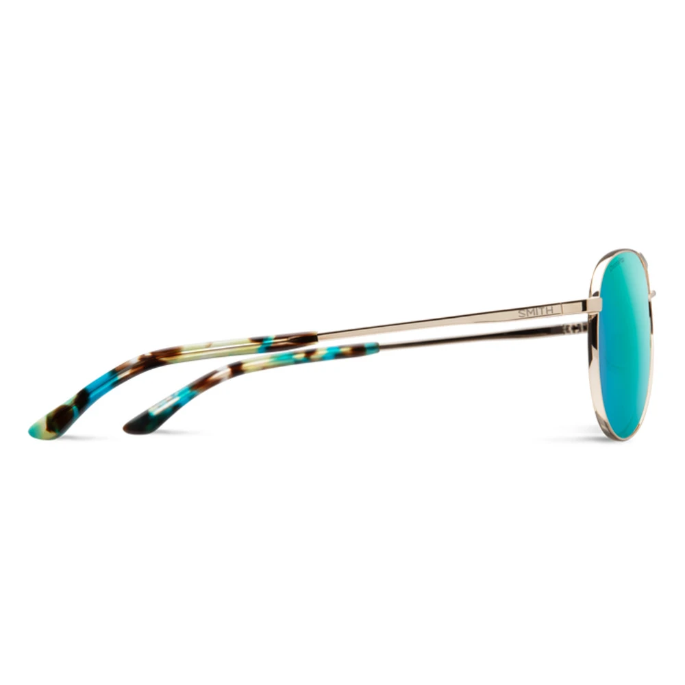 Smith Optics Langley 2 Sunglasses ChromaPop Opal Mirror - Gold Frame 3 Smith Optics Langley 2 Sunglasses ChromaPop Opal Mirror - Gold Frame - Image 3