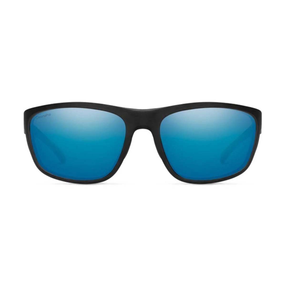 Smith Optics Redding Sunglasses ChromaPop Glass Polarized Blue Mirror - Matte Black Frame 2 Smith Optics Redding Sunglasses ChromaPop Glass Polarized Blue Mirror - Matte Black Frame - Image 2