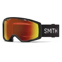 Smith Optics Rhythm Mountain Bike Goggles ChromaPop Everyday Red Mirror - Black Frame