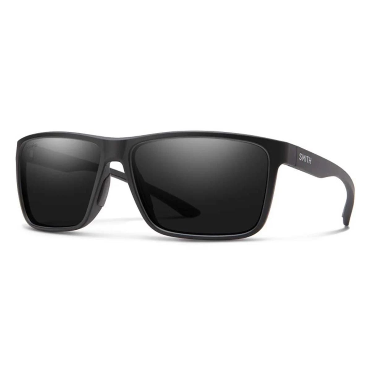 Smith Optics Riptide Sunglasses ChromaPop Glass Polarized Black Mirror - Matte Black Frame 1 Smith Optics Riptide Sunglasses ChromaPop Glass Polarized Black Mirror - Matte Black Frame