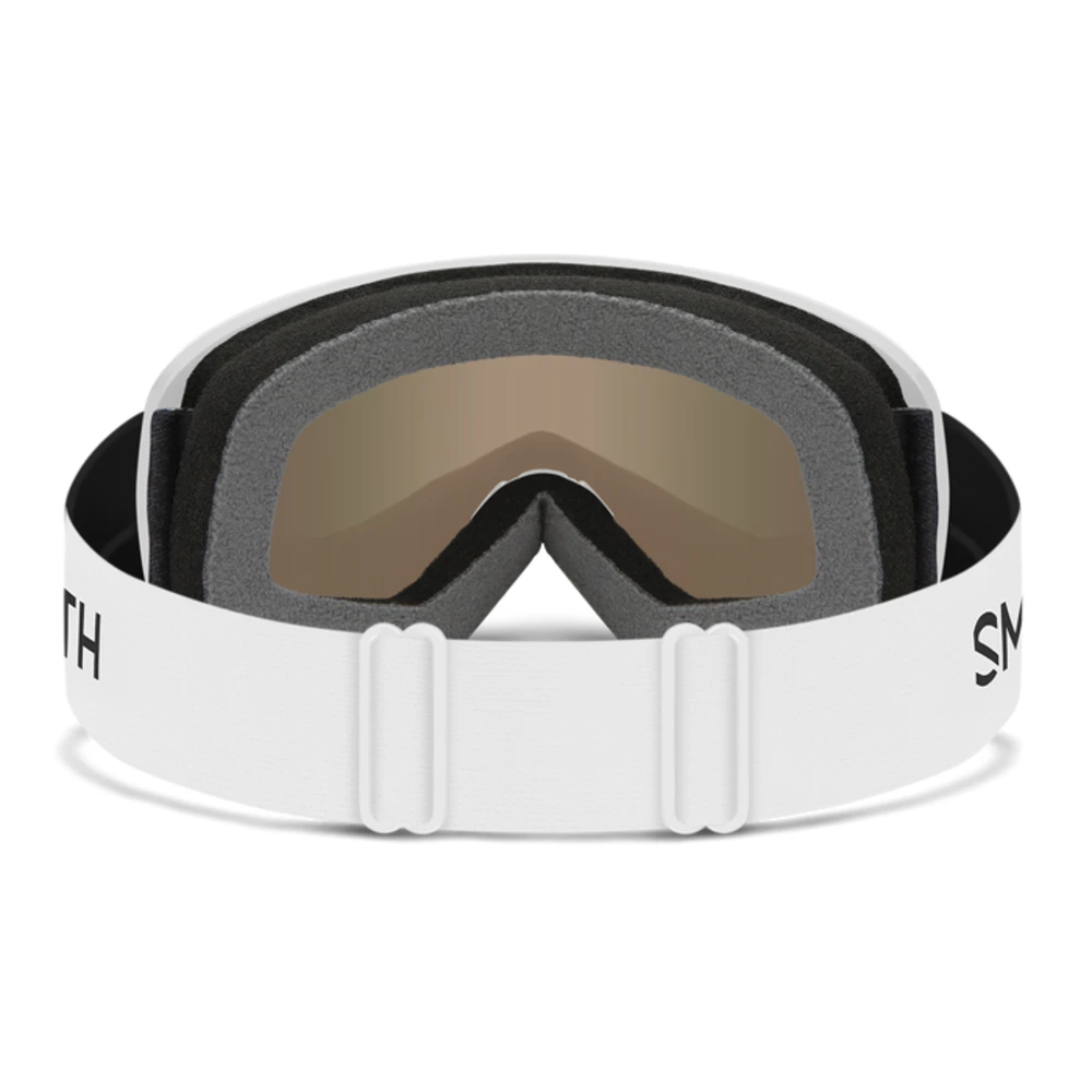 Smith Optics Snowday Youth Goggles Red Sol-X Mirror - White Frame 3 Smith Optics Snowday Youth Goggles Red Sol-X Mirror - White Frame - Image 3