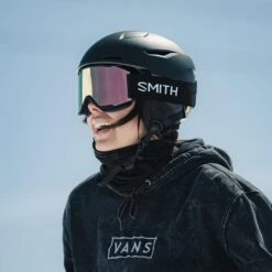 Smith Optics Squad MAG Goggles ChromaPop Everyday Rose Gold Mirror - Black Frame -Smith Optics Shop smith optics squad mag goggles chromapop everyday rose gold mirror black frame 168