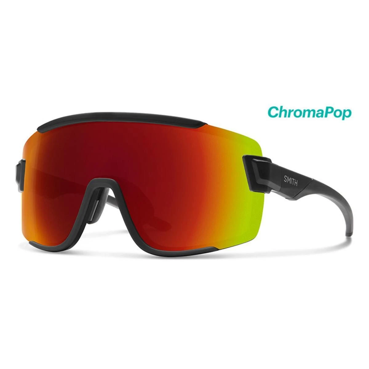 Smith Optics Wildcat Sunglasses Chromapop Sun Red Mirror - Matte Black Frame 1 Smith Optics Wildcat Sunglasses Chromapop Sun Red Mirror - Matte Black Frame