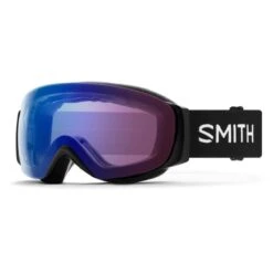 Smith Optics Womens I/O MAG S Goggles ChromaPop Photochromic Rose Flash - Black Frame