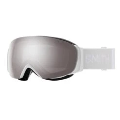Smith Optics Womens I/O MAG S Goggles ChromaPop Sun Platinum Mirror - White Vapor Frame